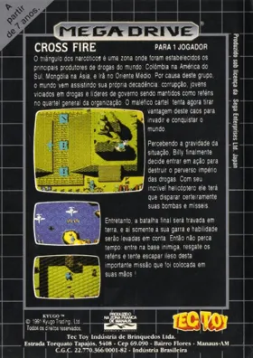 Cross Fire (USA) box cover back